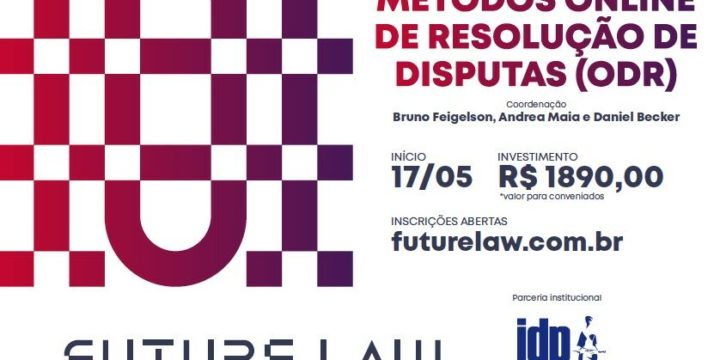 Curso Métodos Online de Resolução de Disputas, do IDP-SP, tem inscrições abertas