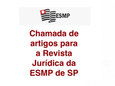 Confira chamada de artigos para Revista Jurídica da ESMP de SP