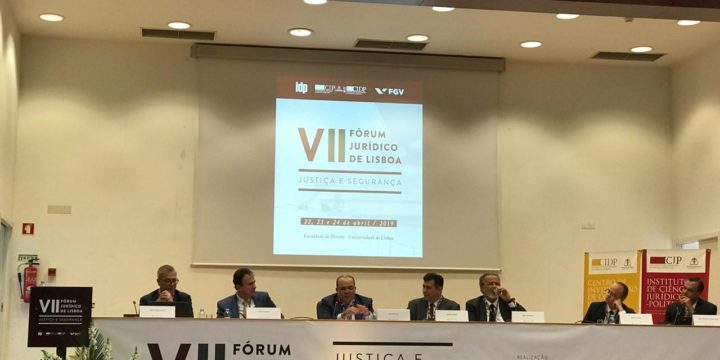 Fábio Medina Osório, presidente do IIEDE, participou do VII Fórum Jurídico de Lisboa, na Universidade de Lisboa